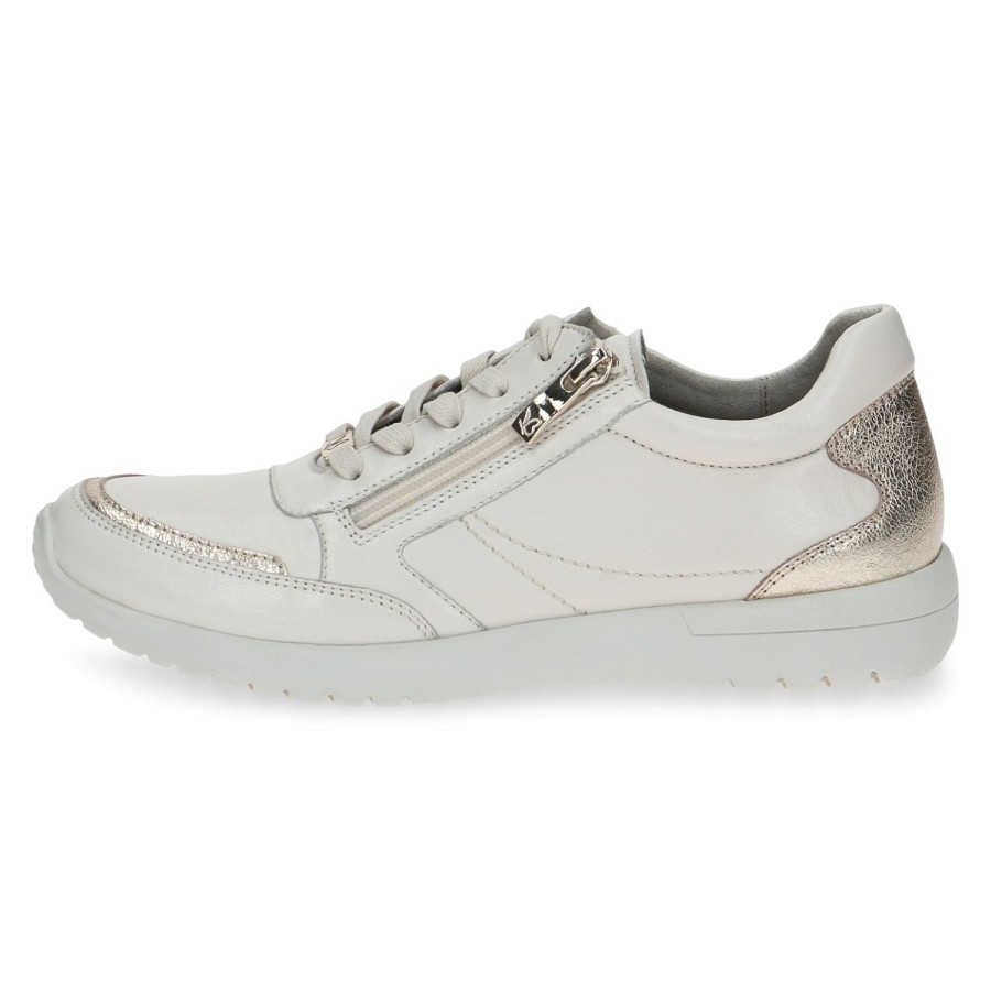 Femme Caprice | Caprice Chaussures A Lacets 23765 20 Blanc