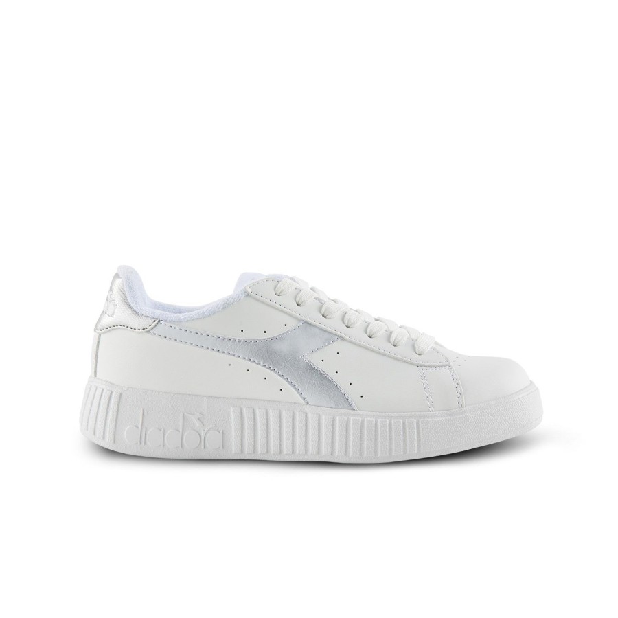 Enfant Diadora Baskets | Diadora Baskets Et Sneakers 175 737 Blanc