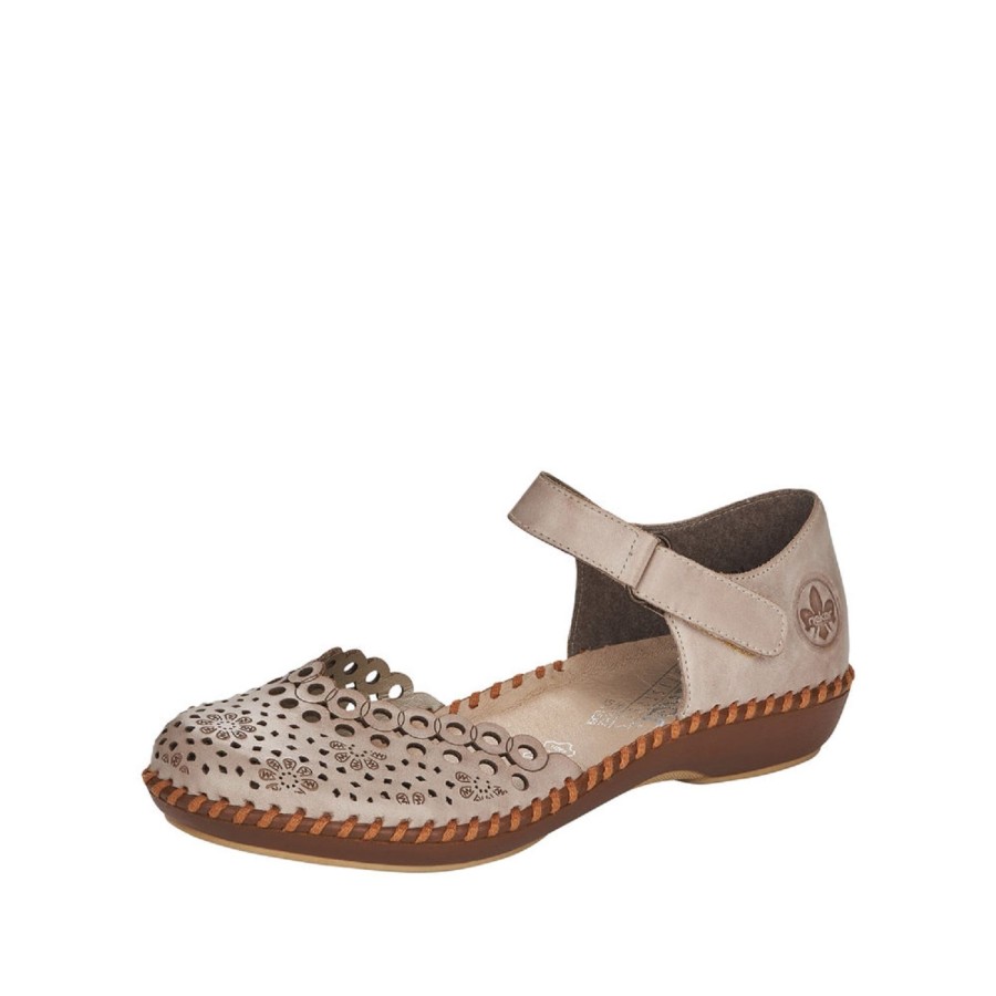 Femme Rieker | Rieker Mocassins M1656 Gris