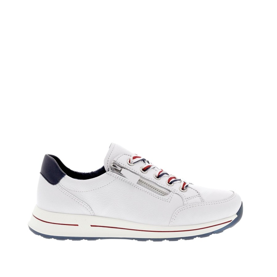 Femme Ara | Ara Baskets 24801 Blanc