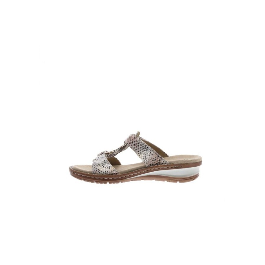 Femme Ara | Ara Nu Pieds Sandales 27270 80 Multicouleurs