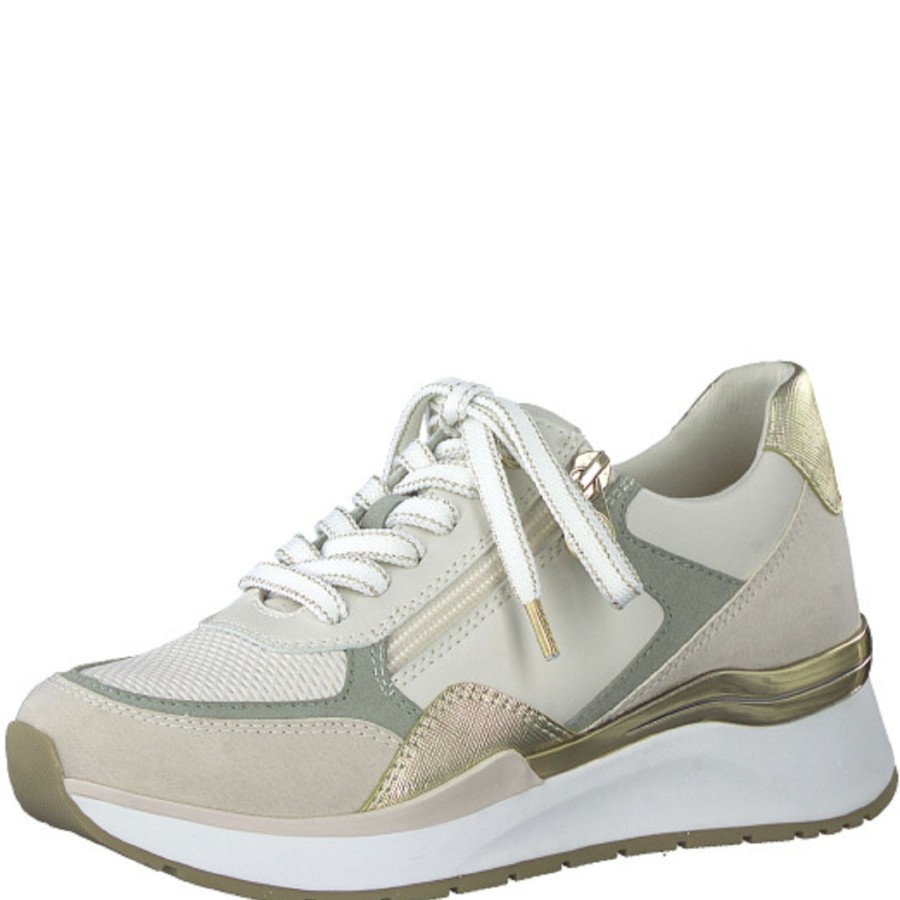 Femme Marco tozzi | Marco Tozzi Baskets 23724 20 Beige Multicouleurs