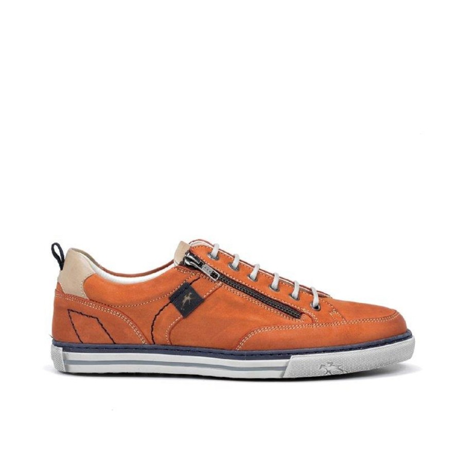 Homme Fluchos | Fluchos Chaussures A Lacets 9376 Orange