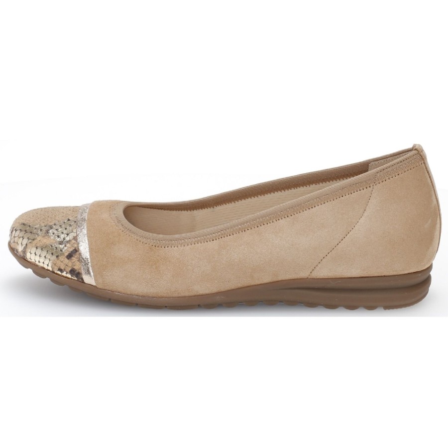 Femme Gabor | Gabor Ballerines 62622 Beige