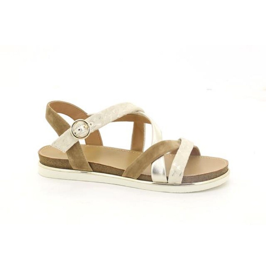 Femme Fugitive | Fugitive Nu Pieds Sandales Mastar Marron