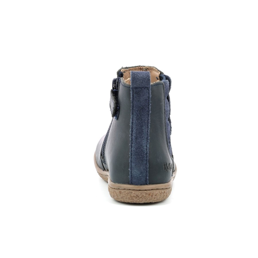 Enfant Kickers Bottines | Kickers Bottines Vetudi Marine