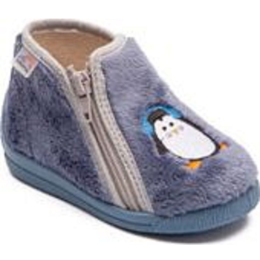 Enfant Bellamy Chaussons | Bellamy Chaussons 743 Manuel Bleu