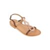 Femme Les tropeziennes | Les Tropeziennes Nu Pieds Sandales Hamso Rose Multicouleurs