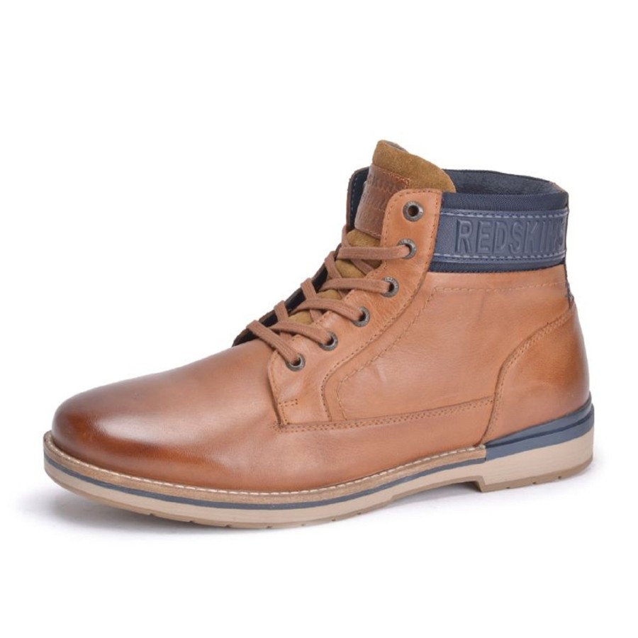 Homme Redskins | Redskins Chaussures A Lacets Alban Marron