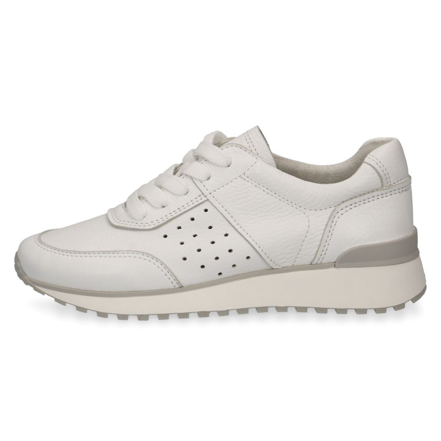 Femme Caprice | Caprice Chaussures A Lacets 23713 20 Blanc