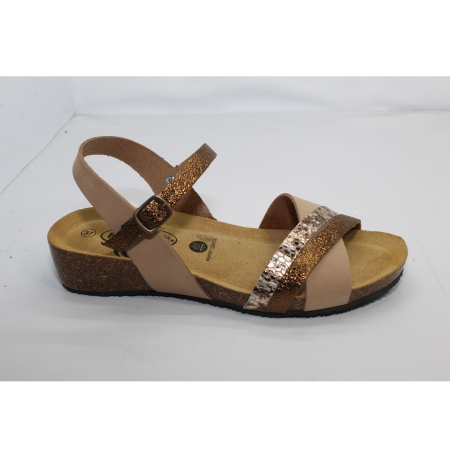 Femme Plakton | Plakton Tongs Norte Camel