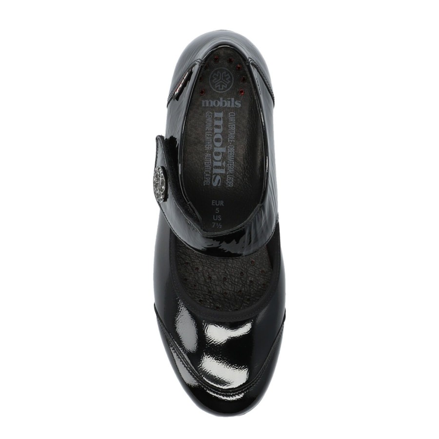 Femme Mobils ergonomc mephisto | Mobils Ergonomc Mephisto Ballerines Bathildav P Noir