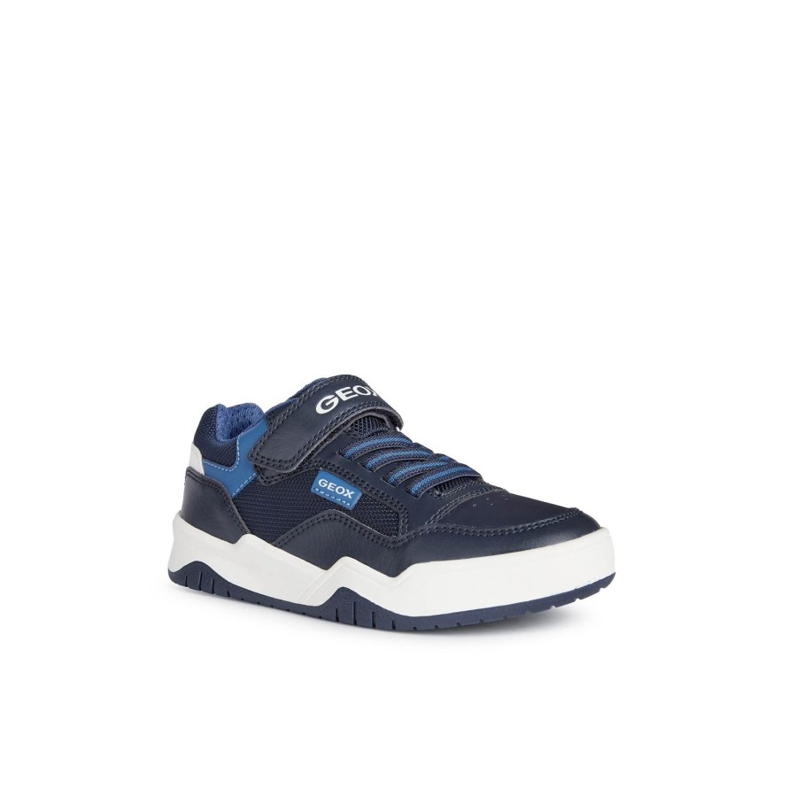 Enfant Geox Baskets | Geox Baskets Et Sneakers J167Rb Marine