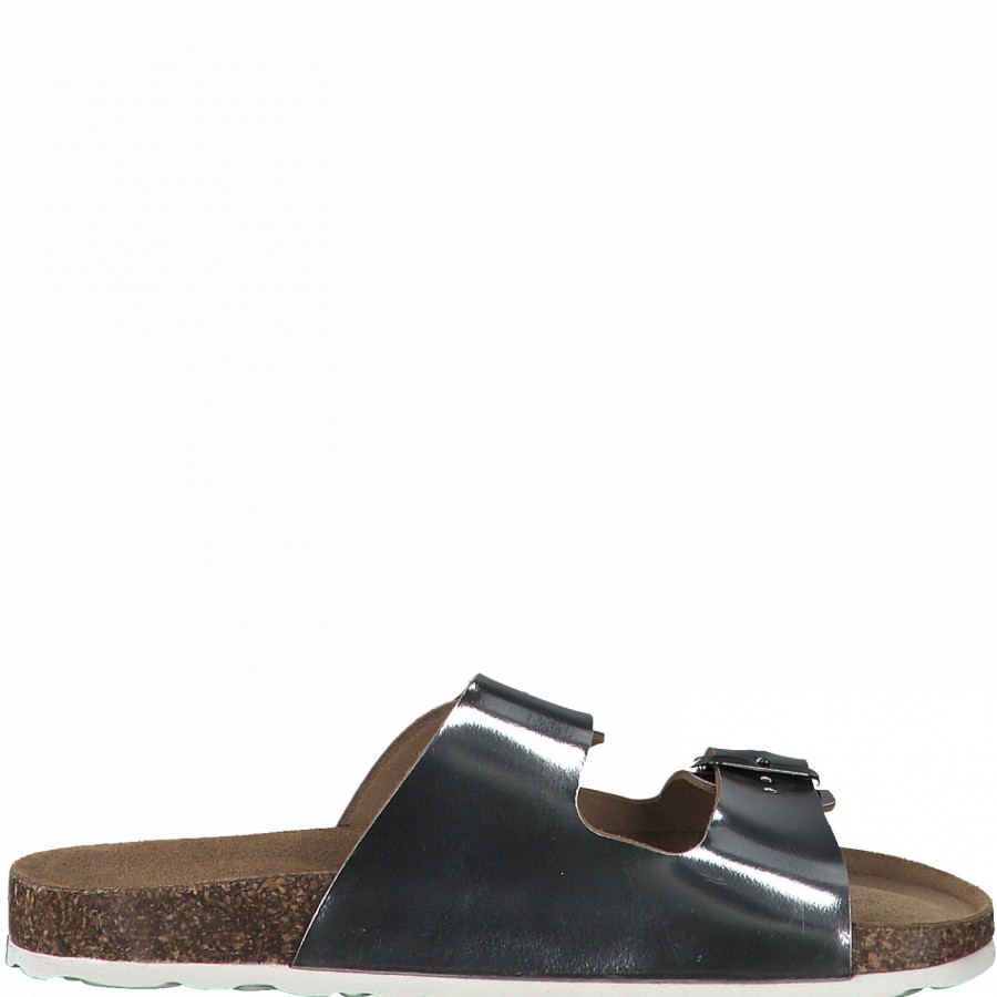 Femme Marco tozzi | Marco Tozzi Nu Pieds Sandales 2740526 Argent