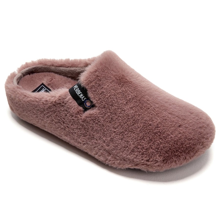 Femme Verbenas | Verbenas Chaussons York Rose Poudre