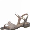 Femme Marco tozzi | Marco Tozzi Nu Pieds Sandales 28185 Rose