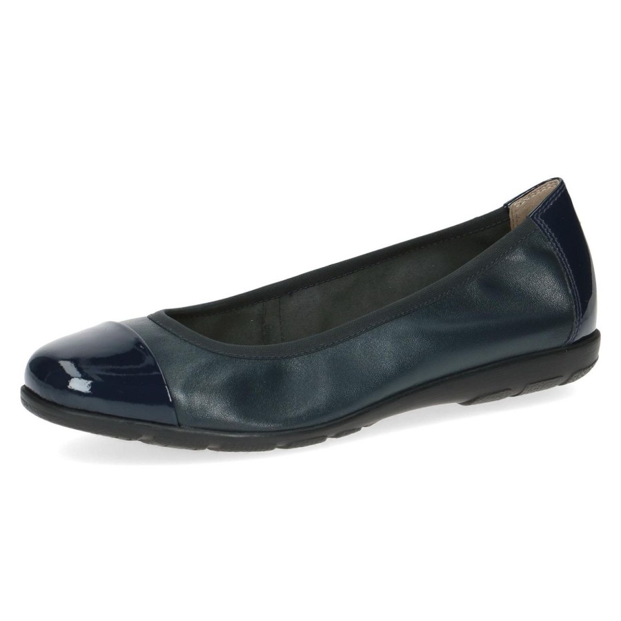 Femme Caprice | Caprice Ballerines 22152 20 Bleu