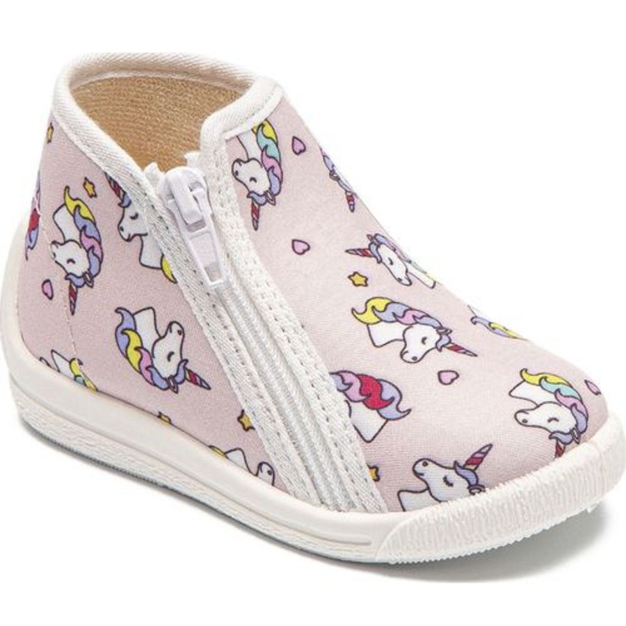 Enfant Bellamy Chaussons | Bellamy Chaussons Pensee Rose