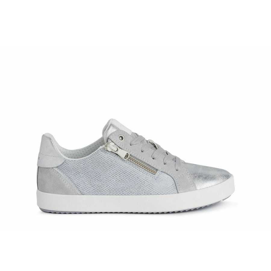 Femme Geox | Geox Baskets D166Hc Gris