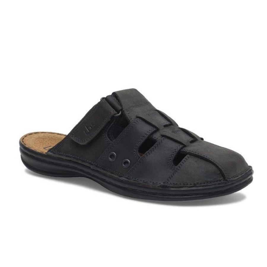 Homme Tbs | Tbs Nu Pieds Et Sandales Bassoa Noir