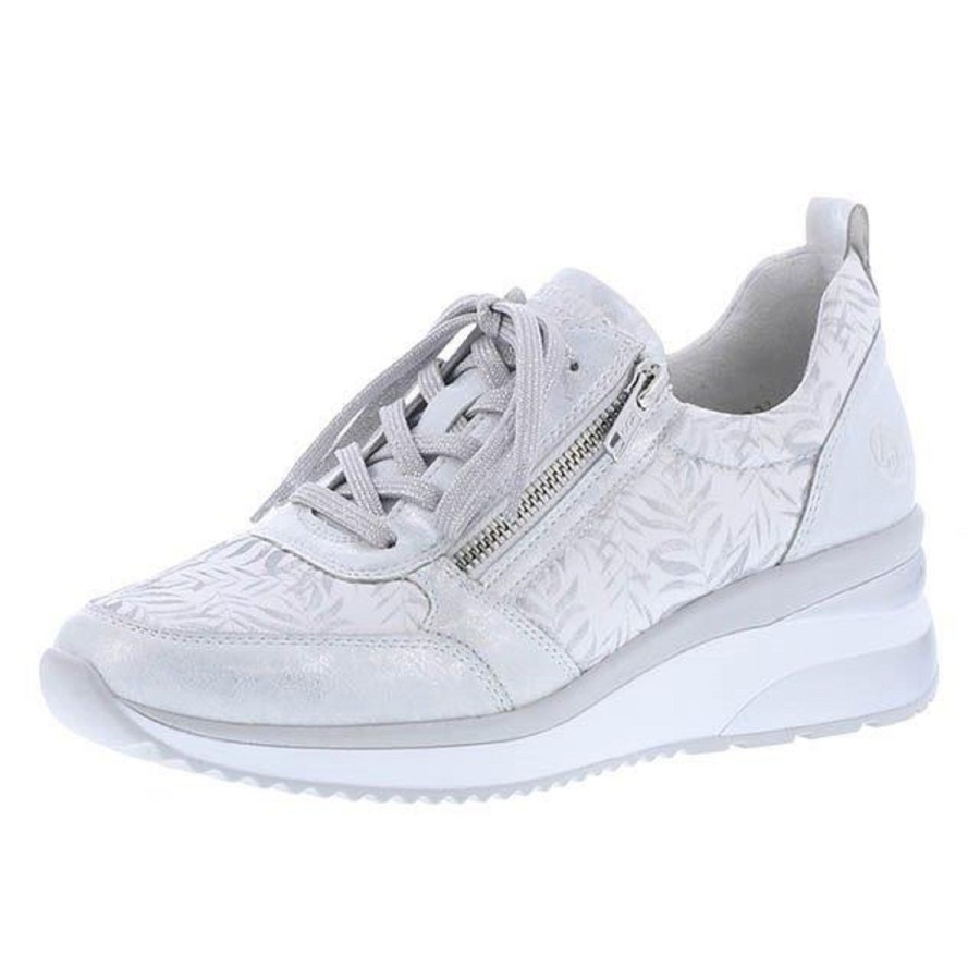 Femme Remonte | Remonte Baskets D2401 91 Blanc