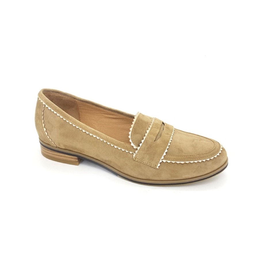 Femme Fugitive | Fugitive Mocassins Heroi Beige