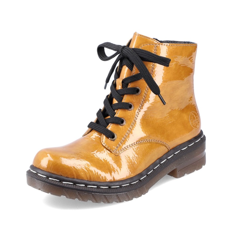 Femme Rieker | Rieker Boots 76240 68 Jaune