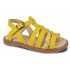 Enfant Norvik Sandales | Norvik Nu Pieds Sandales Fest Jaune