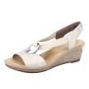 Femme Rieker | Rieker Nu Pieds Sandales 624H6 Beige