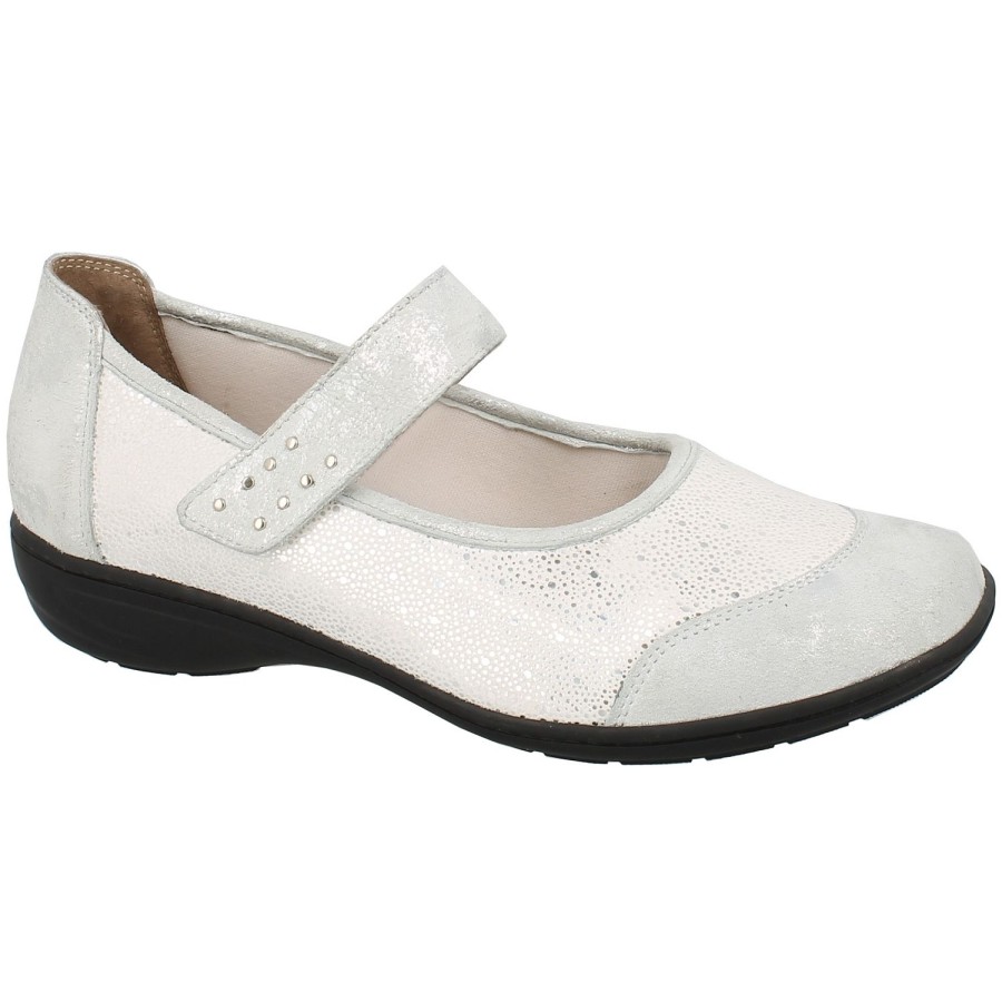 Femme Geo reino | Geo Reino Ballerines Interibe Argent