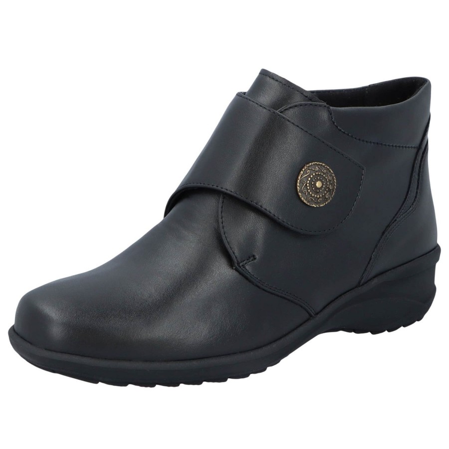 Homme Solidus | Solidus Bottines 42016 00701 Noir