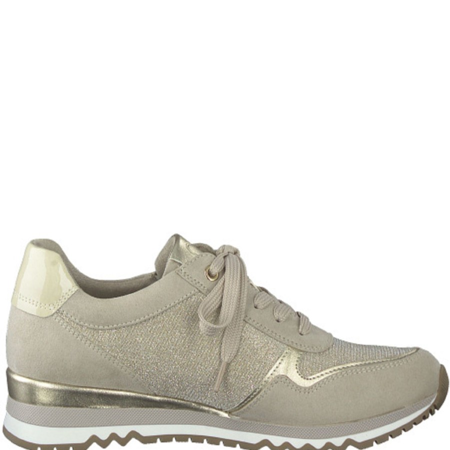 Femme Marco tozzi | Marco Tozzi Baskets 23749 20 Beige Multicouleurs