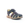 Enfant Kickers Sandales | Kickers Nu Pieds Sandales Platinium Marine