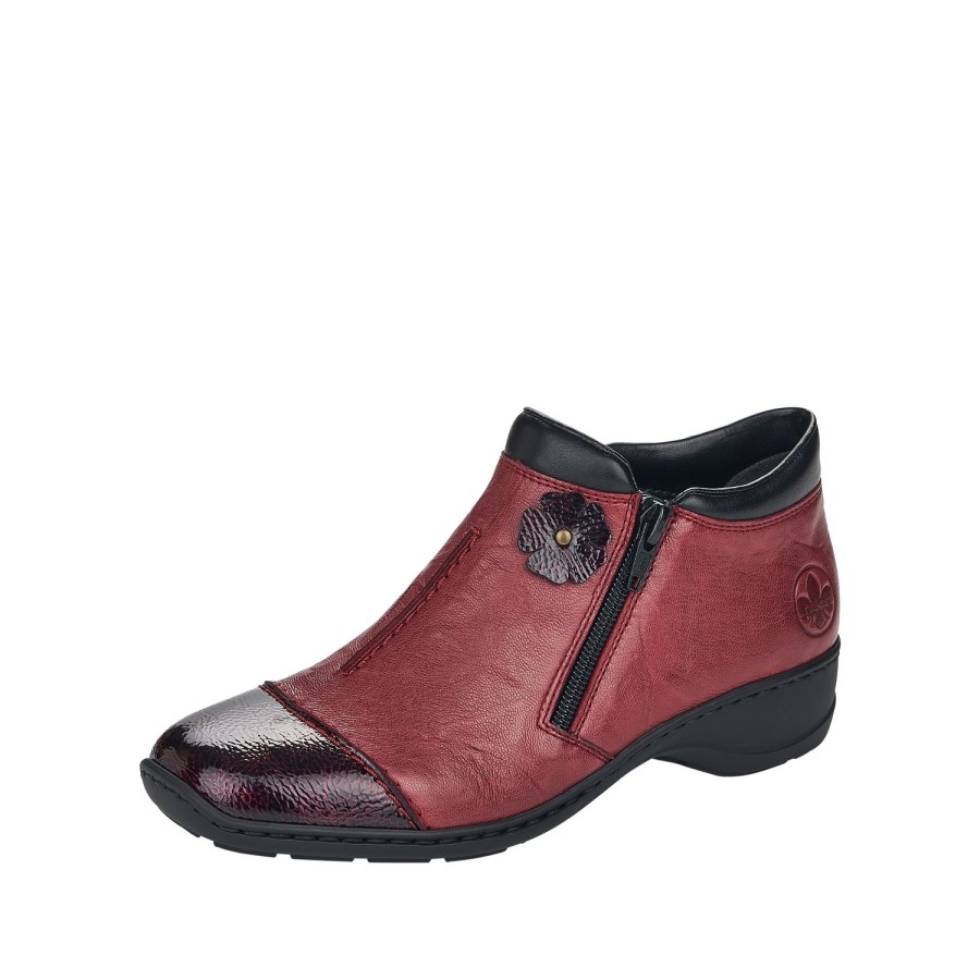 Femme Rieker | Rieker Boots 58388 35 Rouge