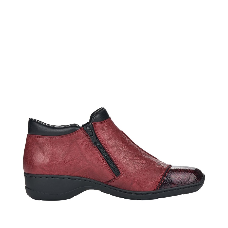 Femme Rieker | Rieker Boots 58388 35 Rouge