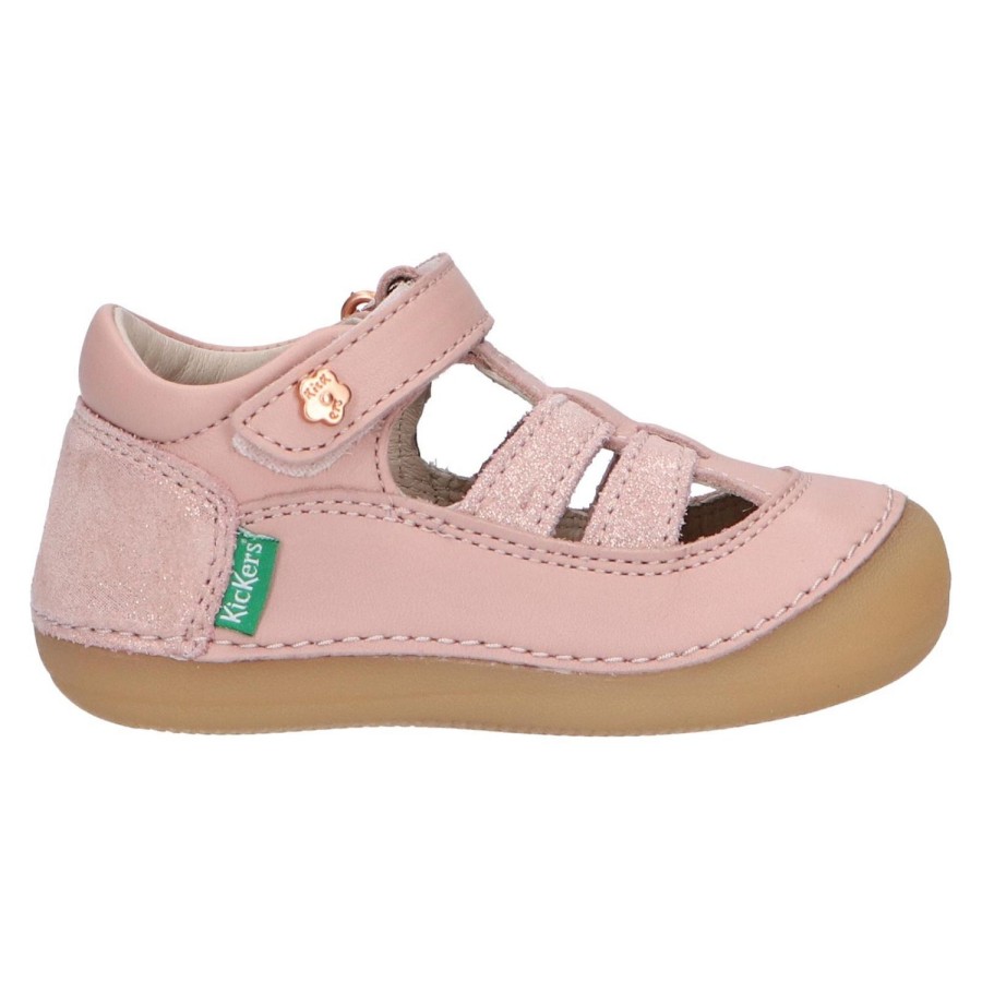 Enfant Kickers Semi Ouverte | Kickers Semi Ouverte Sushy Rose