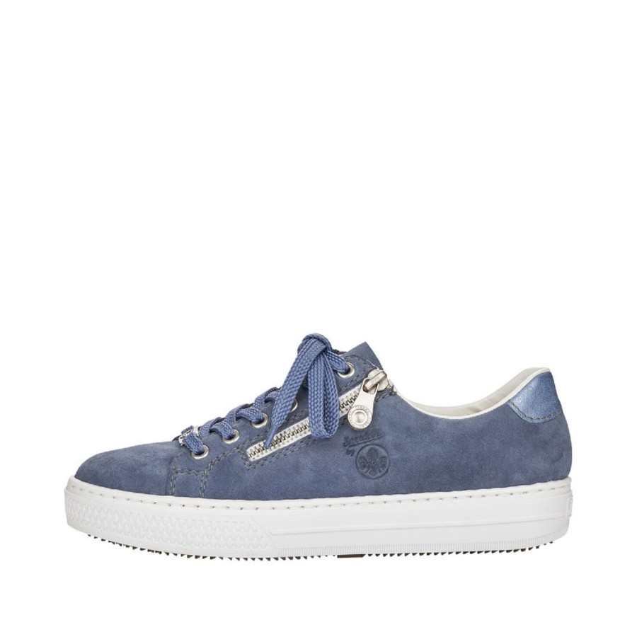 Femme Rieker | Rieker Baskets L59L1 Bleu