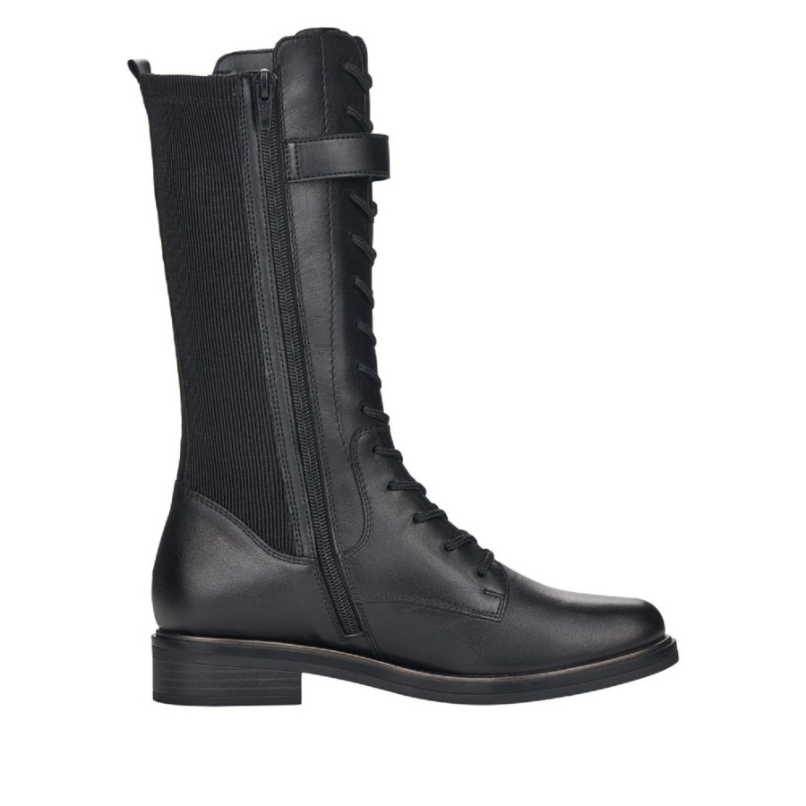 Femme Remonte | Remonte Bottes D838101 Noir