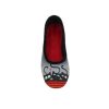 Femme Maison de l espadrille | Maison De L Espadrille Chaussons Ballerine Chat Rouge