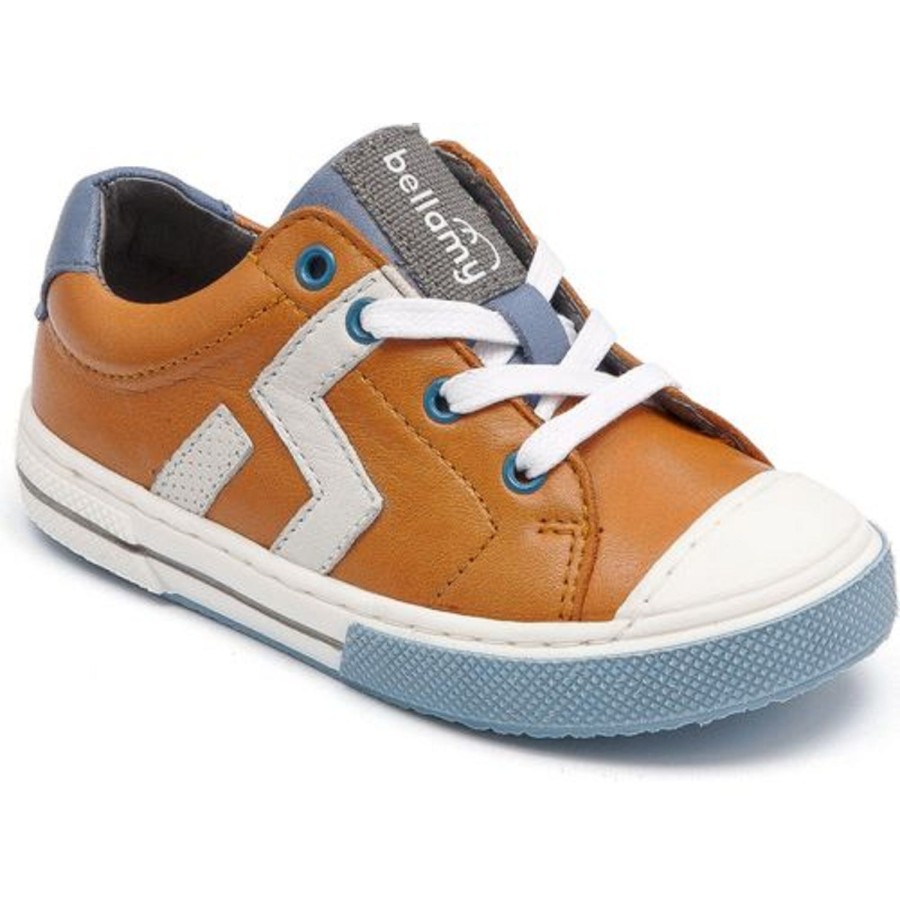 Enfant Bellamy Baskets | Bellamy Baskets Et Sneakers 614 Geo Orange