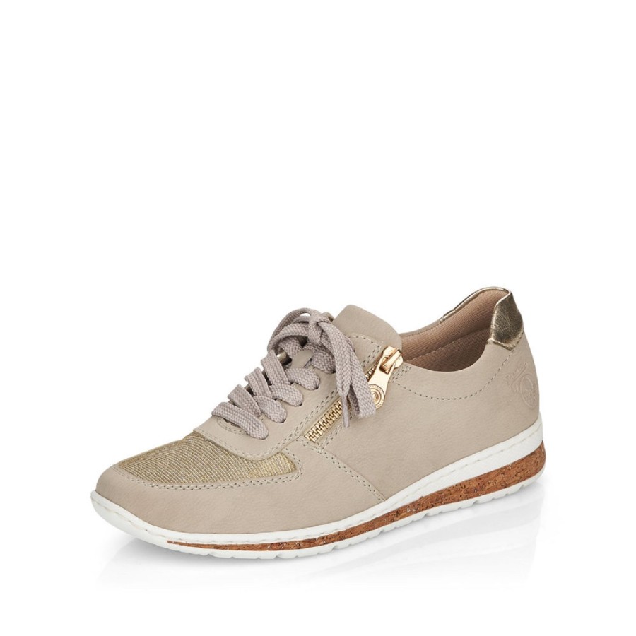 Femme Rieker | Rieker Baskets N5121 Beige