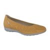 Femme Mephisto | Mephisto Ballerines Elsie Perf Jaune