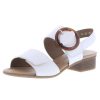 Femme Remonte | Remonte Nu Pieds Sandales D0P53 80 Blanc