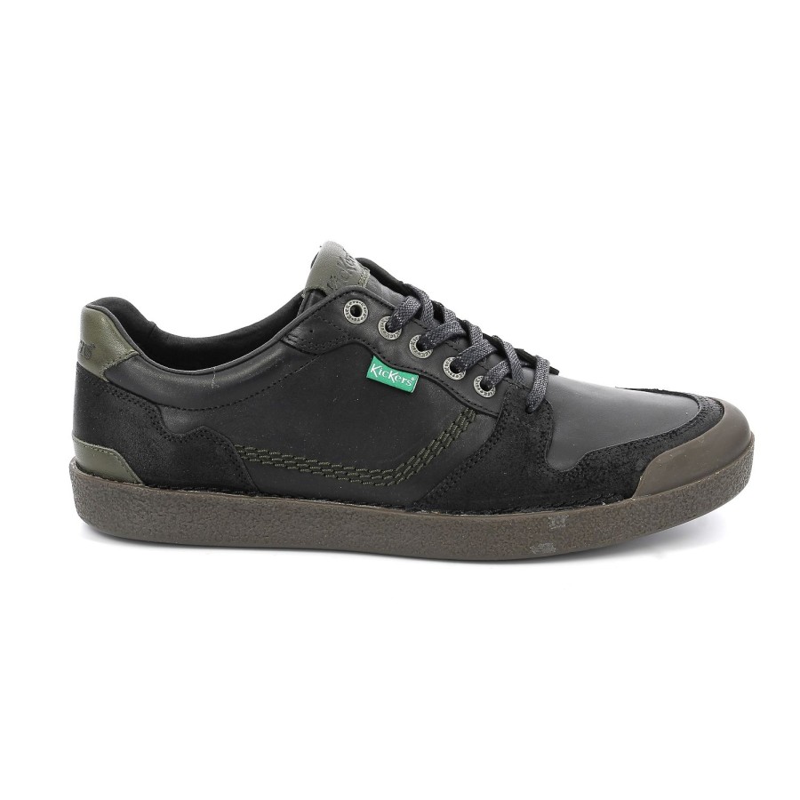 Homme Kickers | Kickers Sneakers Kick Trigolo Noir