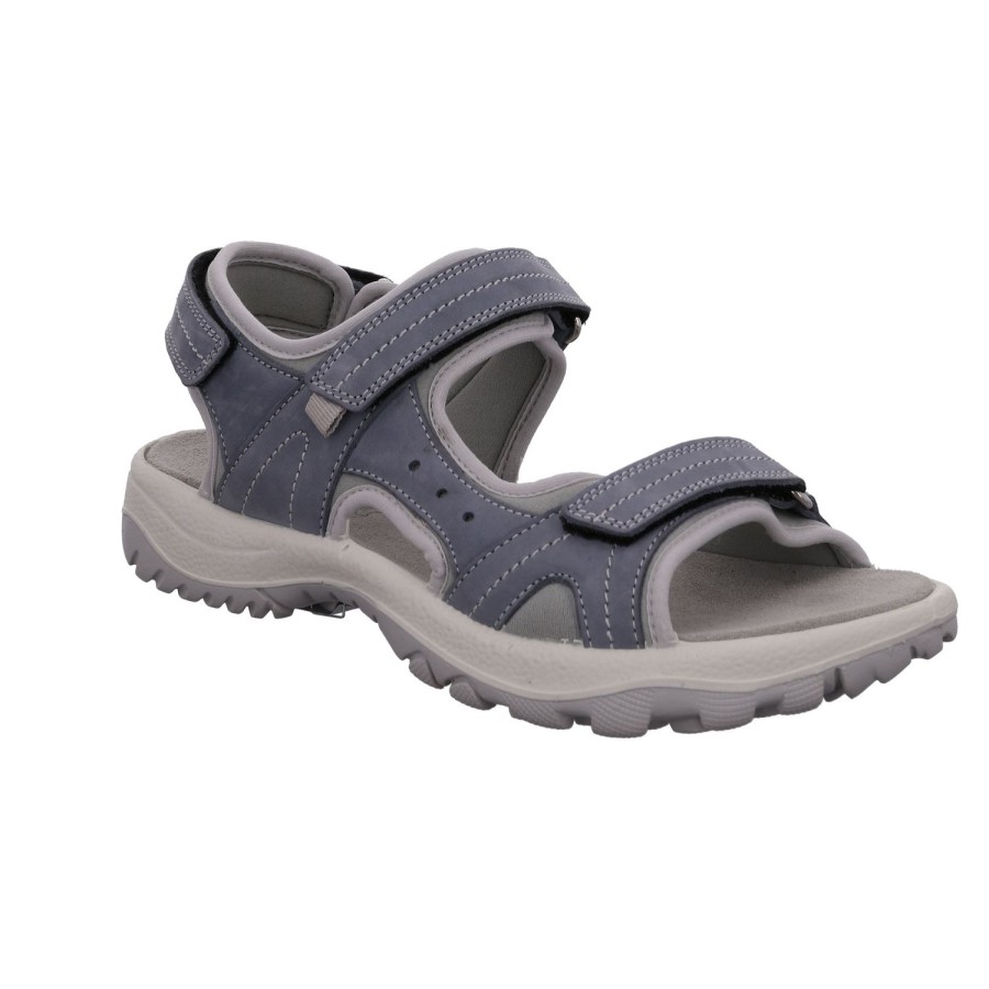 Femme Rohde | Rohde Nu Pieds Sandales 5380 Bleu