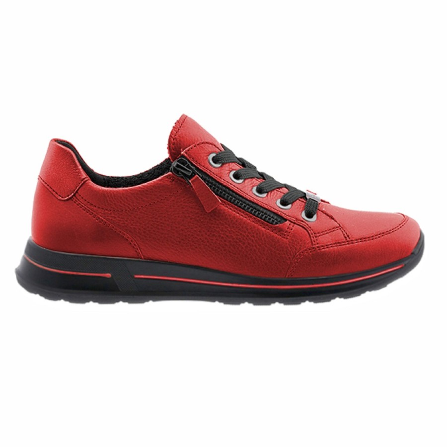 Femme Ara | Ara Baskets 24801 Rouge