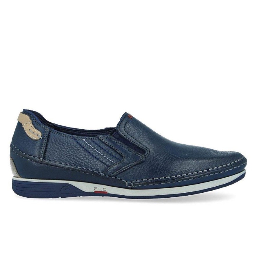 Homme Fluchos | Fluchos Mocassins Derbies 9126 Marine