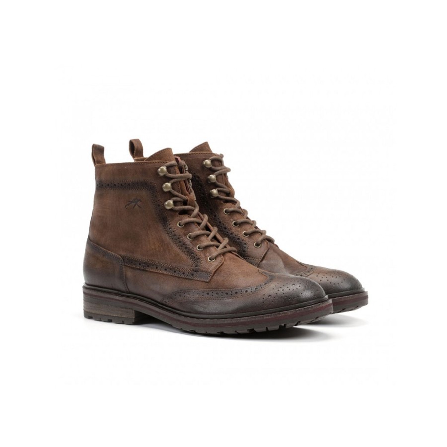 Homme Fluchos | Fluchos Bottines F0995 Marron