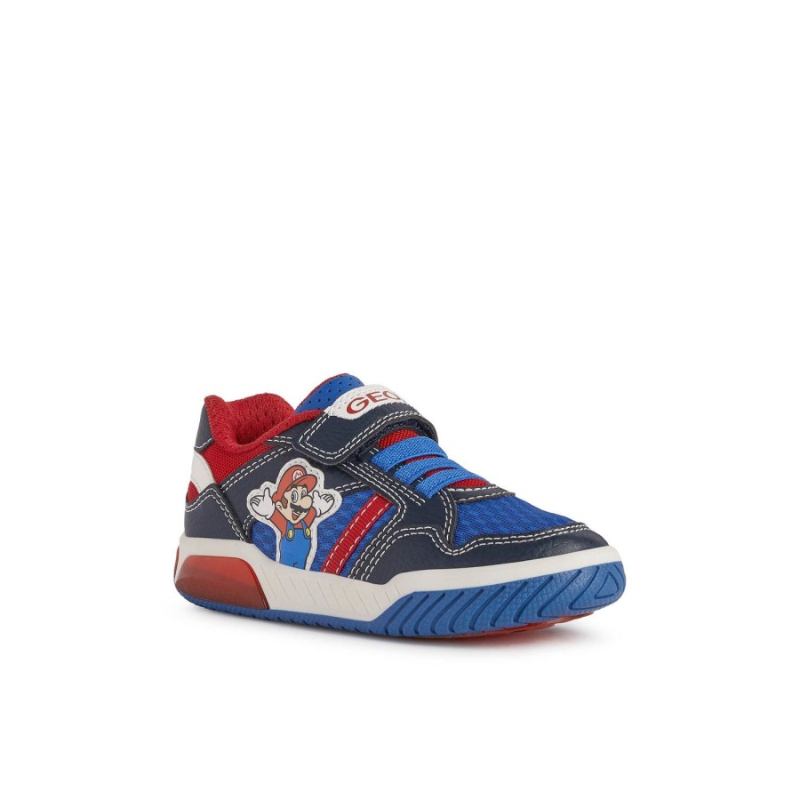 Enfant Geox Baskets | Geox Baskets Et Sneakers J259Cb Marine