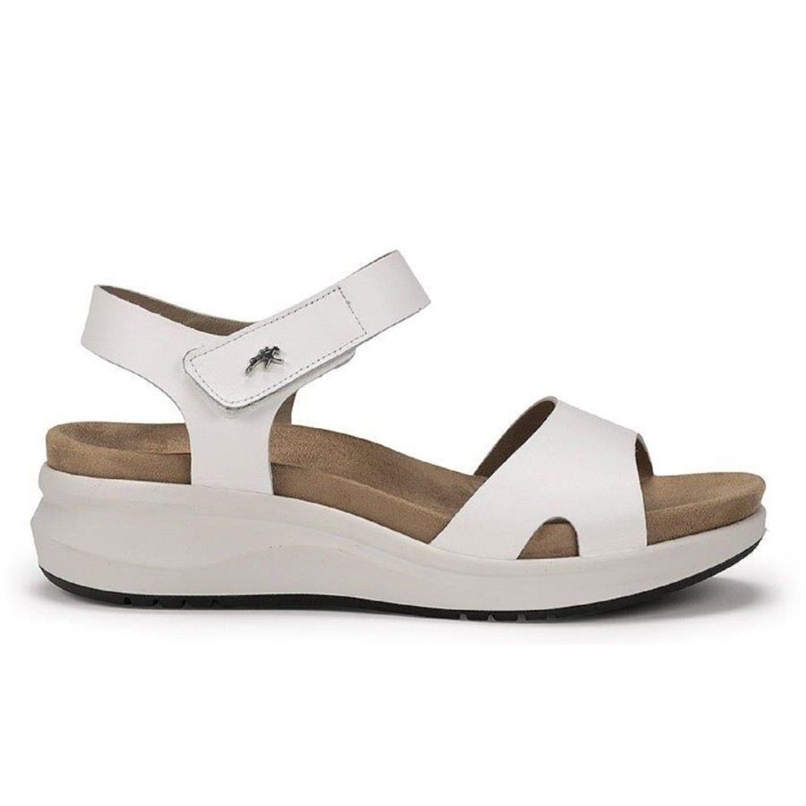 Femme Fluchos | Fluchos Nu Pieds Sandales F1475 Blanc